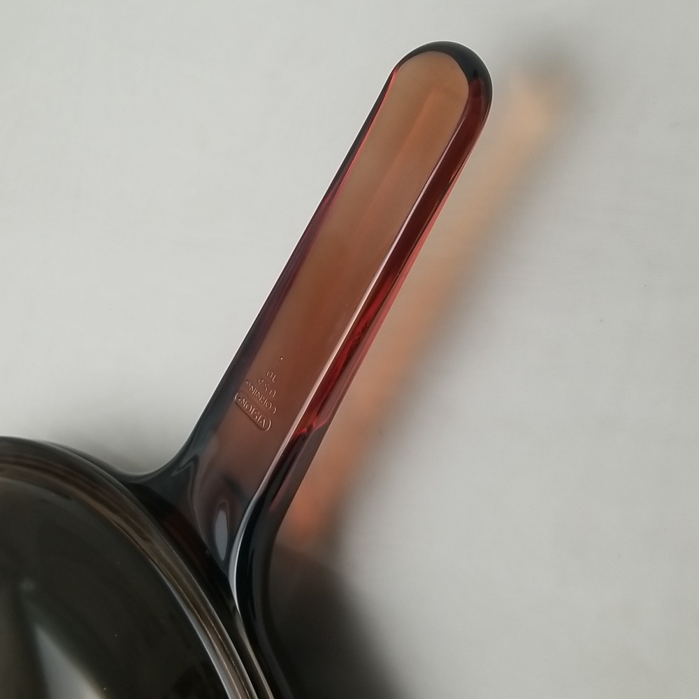 Large Corning Vision Non Stick Frying Pan With Pyrex Lid - Picture 15 of 16